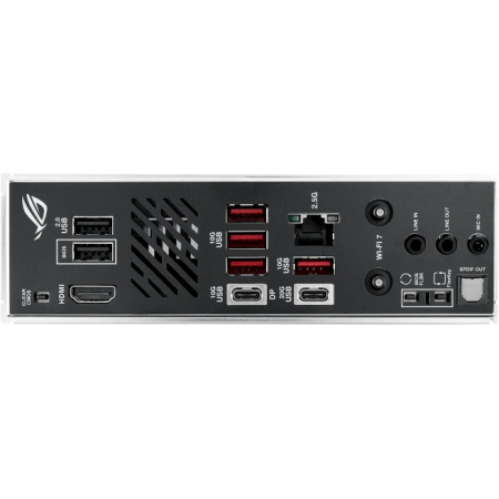 Материнская плата ASUS ROG STRIX B850-I GAMING WIFI, AM5, B650, 2*DDR5, 2*SATA, 2*M.2, 4*USB 3.2, 2*USB 2.0, Type-C, 2*PCIx16, HDMI, mITX; 90MB1K30-M0EAY0, фото , изображение 4