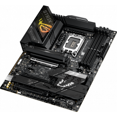 Материнская плата ASUS ROG STRIX Z890-H GAMING WIFI, LGA1851, Intel Z890, 4xDDR5, 4xSATA, 4xM.2, 1xPCIe 5.0 x16, 2xPCIe 4.0 x16, 1xDP, 1xHDMI, 1x5Gb LAN, Wi-Fi 7, 2xUSB 2.0, 4xUSB 3.2 Gen 1, 4xUSB 3.2 Gen 2, 2xUSB 3.2 Gen 2x2, 1xUSB-C, 1xS/PDIF, 2x3.5 мм,, фото , изображение 4 Материнская плата ASUS ROG STRIX Z890-H GAMING WIFI, LGA1851, Intel Z890, 4xDDR5, 4xSATA, 4xM.2, 1xPCIe 5.0 x16, 2xPCIe 4.0 x16, 1xDP, 1xHDMI, 1x5Gb LAN, Wi-Fi 7, 2xUSB 2.0, 4xUSB 3.2 Gen 1, 4xUSB 3.2 Gen 2, 2xUSB 3.2 Gen 2x2, 1xUSB-C, 1xS/PDIF, 2x3.5 мм,, фото , изображение 4