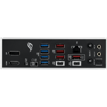 Материнская плата ASUS ROG STRIX Z890-H GAMING WIFI, LGA1851, Intel Z890, 4xDDR5, 4xSATA, 4xM.2, 1xPCIe 5.0 x16, 2xPCIe 4.0 x16, 1xDP, 1xHDMI, 1x5Gb LAN, Wi-Fi 7, 2xUSB 2.0, 4xUSB 3.2 Gen 1, 4xUSB 3.2 Gen 2, 2xUSB 3.2 Gen 2x2, 1xUSB-C, 1xS/PDIF, 2x3.5 мм,, фото , изображение 5 Материнская плата ASUS ROG STRIX Z890-H GAMING WIFI, LGA1851, Intel Z890, 4xDDR5, 4xSATA, 4xM.2, 1xPCIe 5.0 x16, 2xPCIe 4.0 x16, 1xDP, 1xHDMI, 1x5Gb LAN, Wi-Fi 7, 2xUSB 2.0, 4xUSB 3.2 Gen 1, 4xUSB 3.2 Gen 2, 2xUSB 3.2 Gen 2x2, 1xUSB-C, 1xS/PDIF, 2x3.5 мм,, фото , изображение 5