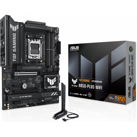Материнская плата Asus TUF GAMING B850-PLUS WIFI SocketAM5 AMD B850 4xDDR5 ATX AC`97 8ch(7.1) 2.5Gg RAID+HDMI+DP, фото , изображение 7