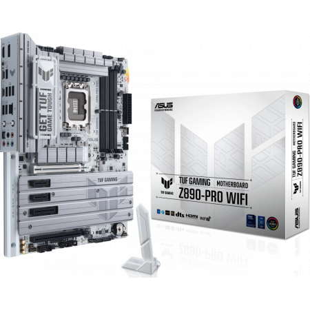 Материнская плата Asus TUF GAMING Z890-PRO WIFI Soc-1851 Intel Z890 4xDDR5 ATX AC`97 8ch(7.1) 2.5Gg RAID+HDMI+DP, фото , изображение 7
