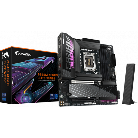 Материнская плата Gigabyte B860M AORUS ELITE WIFI6E, RTL, фото , изображение 4