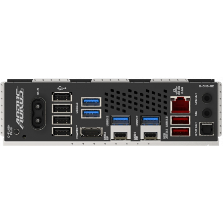 Материнская плата GIGABYTE X870 AORUS ELITE WIFI7, AM5, AMD X870, 4xDDR5, 4xSATA, 4xM.2, 1xPCI-E 5.0 x16, 1xPCI-E 4.0 x4, 1xPCI-E 3.0 x2, 1xHDMI, 1x 2.5Gb LAN, 4xUSB-A 3.2 Gen 1, 2xUSB-A 3.2 Gen 2, 4xUSB-A 2.0, 2xUSB-C 4.0, 2x3.5 мм, 7.1, ATX, фото , изображение 4 Материнская плата GIGABYTE X870 AORUS ELITE WIFI7, AM5, AMD X870, 4xDDR5, 4xSATA, 4xM.2, 1xPCI-E 5.0 x16, 1xPCI-E 4.0 x4, 1xPCI-E 3.0 x2, 1xHDMI, 1x 2.5Gb LAN, 4xUSB-A 3.2 Gen 1, 2xUSB-A 3.2 Gen 2, 4xUSB-A 2.0, 2xUSB-C 4.0, 2x3.5 мм, 7.1, ATX, фото , изображение 4