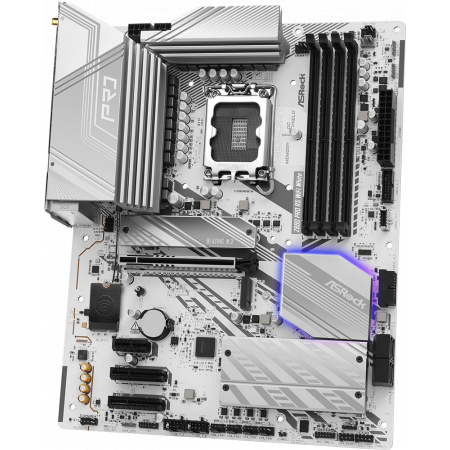 Материнская плата ASRock Z890 Pro RS WiFi White, фото , изображение 3