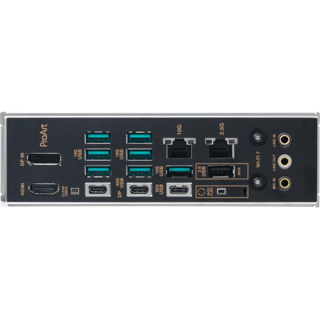 Материнская плата Asus PROART X870E-CREATOR WIFI SocketAM5 AMD X870 4xDDR5 ATX AC`97 8ch(7.1) 1 x 10Gigabit + 1 x 2.5Gigabit RAID+HDMI+DP, фото , изображение 4