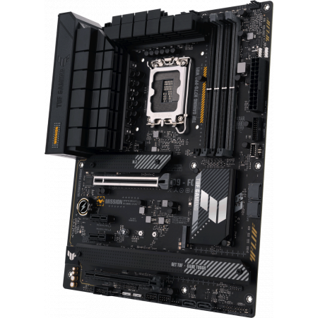 Материнская плата Asus TUF GAMING H770-PRO WIFI Soc-1700 Intel H770 4xDDR5 ATX AC`97 8ch(7.1) 2.5Gg RAID+HDMI+DP, фото , изображение 5 Материнская плата Asus TUF GAMING H770-PRO WIFI Soc-1700 Intel H770 4xDDR5 ATX AC`97 8ch(7.1) 2.5Gg RAID+HDMI+DP, фото , изображение 5