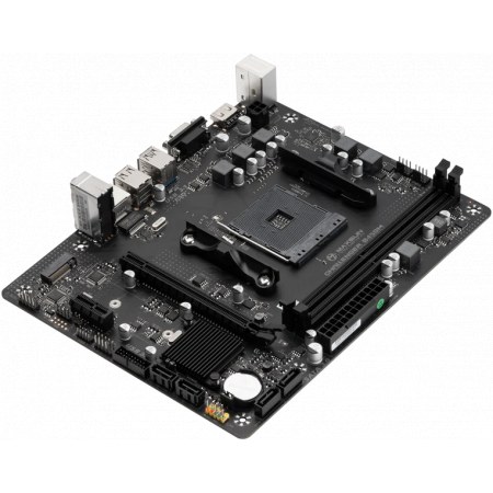 Материнская плата Maxsun MS-Challenger B450M AM4, B450, 2xDDR4, 1xPCI-E 16X1xPCI-E 1X1xM.2, Front2xUSB3.0, 2xUSB2.0, Rear2xUSB2.0, 2xUSB3.0, 4xSATA3.0, 1GLan, HDMI+VGA, mATX, RTL, фото , изображение 4
