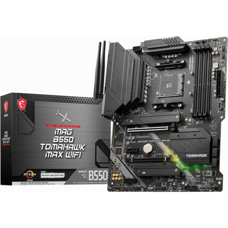 Материнская плата MSI MAG B550 TOMAHAWK MAX WIFI (AM4, B550, 4xDDR4 ATX, HDMI+DP), фото , изображение 5