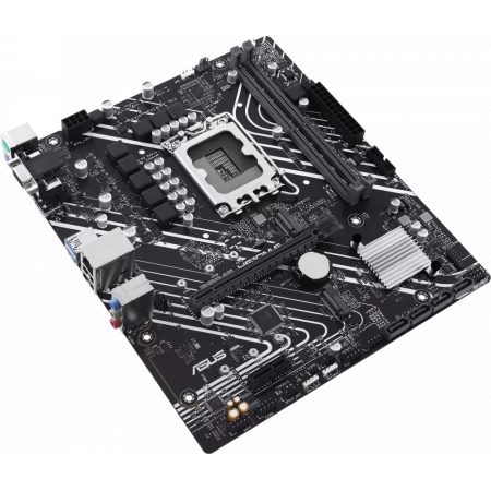Материнская плата ASUS PRIME H610M-E-CSM, LGA1700, H610, 2*DDR5, DP+VGA + HDMI, SATA3, Audio, Gb LAN, USB 3.2, USB 2.0, COM*1 header (w/o cable), mATX ; 90MB1G10-M0EAYC, фото , изображение 3 Материнская плата ASUS PRIME H610M-E-CSM, LGA1700, H610, 2*DDR5, DP+VGA + HDMI, SATA3, Audio, Gb LAN, USB 3.2, USB 2.0, COM*1 header (w/o cable), mATX ; 90MB1G10-M0EAYC, фото , изображение 3