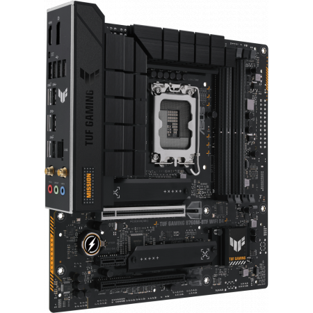Материнская плата ASUS TUF GAMING B760M-BTF WIFI D4 LGA1700 128 Гб, 4*DDR4, DP, HDMI  microATX, фото , изображение 2