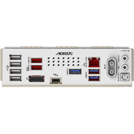 Материнская плата Gigabyte Z890 AORUS ELITE WIFI7 ICE, LGA 1851, Intel Z890, 4xDDR5, 4xSATA, 4xM.2, 1xPCI-E 5.0 x16, 2xPCI-E 4.0 x4, 1xDP, 1xUSB-C (DP), 1x 2.5Gb LAN, 4xUSB-A 2.0, 3xUSB-A 3.2 Gen 1, 2xUSB-A 3.2 Gen 2, 1xUSB-C 3.2 Gen 2 (Thunderbolt 4), 2x, фото , изображение 4