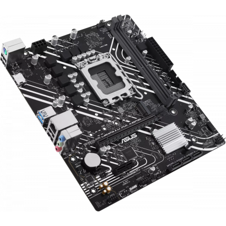 Материнская плата ASUS PRIME H610M-K ARGB LGA1700 H610 U32 GEN 1 M.2 AURA, фото , изображение 3