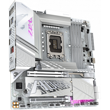 Материнская плата Gigabyte Z890M AORUS ELITE WF7 ICE, RTL, фото , изображение 2