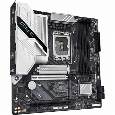 Материнская плата GIGABYTE Z890M GAMING X, LGA 1851, Intel Z890, 4xDDR5, 4xSATA, 3xM.2, 1xPCI-E 5.0 x16, 1xPCI-E 4.0 x16, 1xHDMI, 2xDisplayPort, 1x 2.5Gb LAN, 2xUSB-A 2.0, 3xUSB-A 3.2 Gen 1, 3x3.5 мм, 7.1, Micro-ATX, фото , изображение 2 Материнская плата GIGABYTE Z890M GAMING X, LGA 1851, Intel Z890, 4xDDR5, 4xSATA, 3xM.2, 1xPCI-E 5.0 x16, 1xPCI-E 4.0 x16, 1xHDMI, 2xDisplayPort, 1x 2.5Gb LAN, 2xUSB-A 2.0, 3xUSB-A 3.2 Gen 1, 3x3.5 мм, 7.1, Micro-ATX, фото , изображение 2