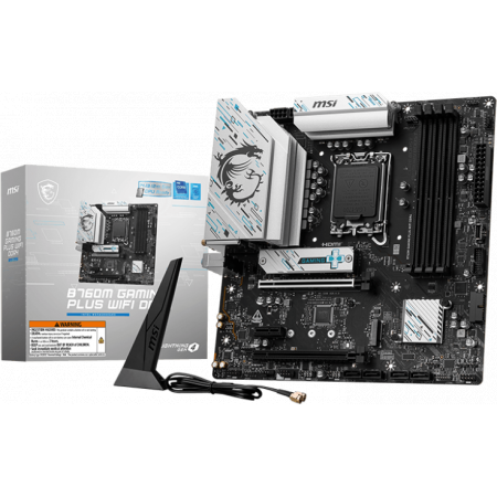 Материнская плата Gigabyte B760M GAMING PLUS WIFI DDR4,, фото , изображение 5