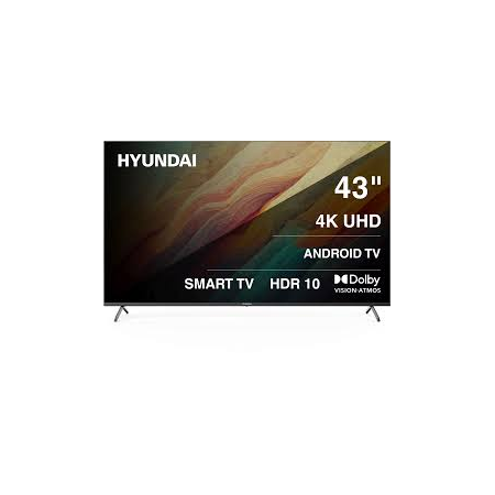Телевизор  Hyundai 43 H-LED43BU7009 черный LED UHD 60Hz Smart, фото 