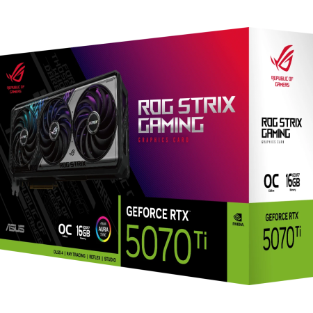 Видеокарта ROG-STRIX-RTX5070TI-O16GGAMING, фото , изображение 11