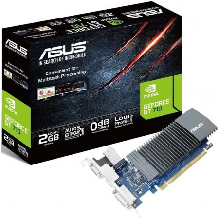 Видеокарта Asus PCI-E GT710-SL-2GD5-BRK-EVO NVIDIA GeForce GT 710 2Gb 64bit GDDR5 954/5012 DVIx1 HDMIx1 CRTx1 HDCP Ret low profile, фото , изображение 4 Видеокарта Asus PCI-E GT710-SL-2GD5-BRK-EVO NVIDIA GeForce GT 710 2Gb 64bit GDDR5 954/5012 DVIx1 HDMIx1 CRTx1 HDCP Ret low profile, фото , изображение 4