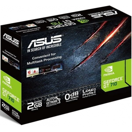 Видеокарта Asus PCI-E GT710-SL-2GD5-BRK-EVO NVIDIA GeForce GT 710 2Gb 64bit GDDR5 954/5012 DVIx1 HDMIx1 CRTx1 HDCP Ret low profile, фото , изображение 5 Видеокарта Asus PCI-E GT710-SL-2GD5-BRK-EVO NVIDIA GeForce GT 710 2Gb 64bit GDDR5 954/5012 DVIx1 HDMIx1 CRTx1 HDCP Ret low profile, фото , изображение 5