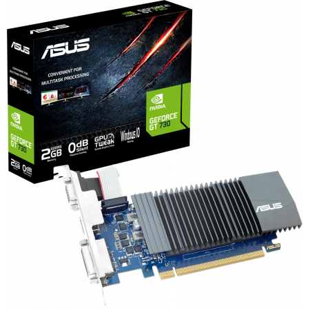 Видеокарта NVIDIA GeForce GT730 ASUS 2Gb (GT730-SL-2GD5-BRK), фото , изображение 4