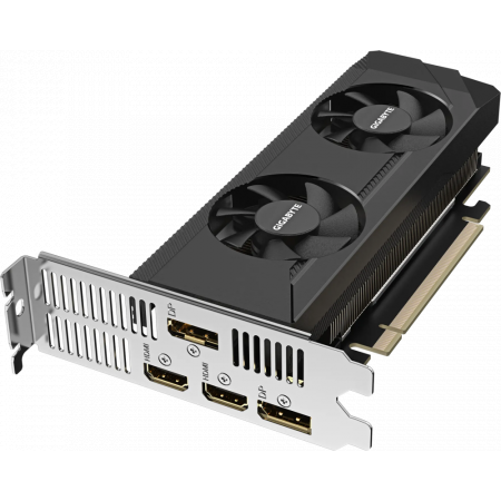 Видеокарта Gigabyte GV-N3050OC-6GL NVIDIA GeForce RTX 3050 6Gb 128bit PCI-E 4.0 GDDR6 1822/14000 HDMIx2 DPx2 HDCP Ret, фото , изображение 3