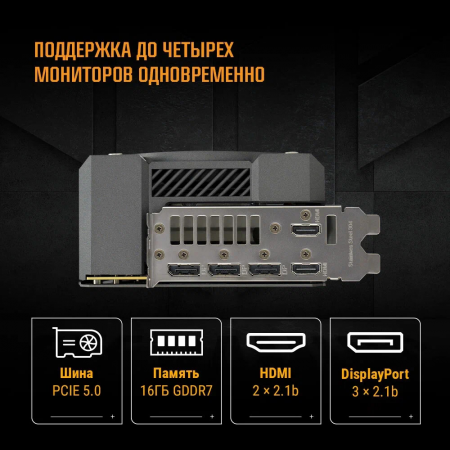 Видеокарта TUF-RTX5080-O16G-GAMING, фото , изображение 17