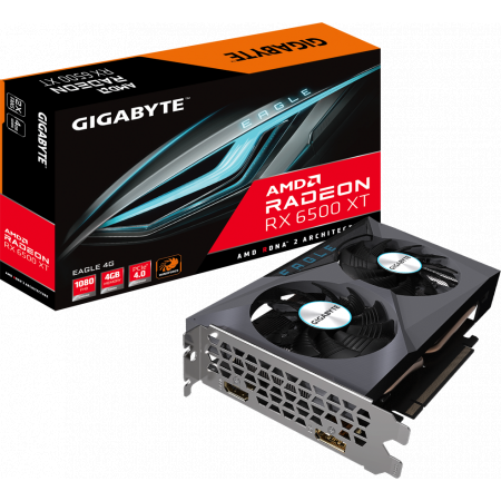 Видеокарта Gigabyte Radeon RX 6500 XT 4Gb GV-R65XTEAGLE-4GD, фото , изображение 7