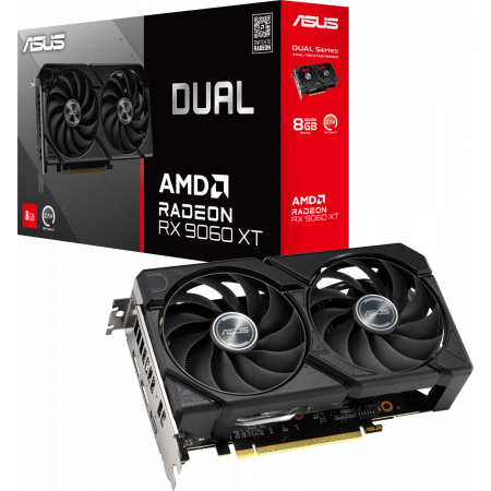 Видеокарта ASUS DUAL-RX9060XT-8G, фото , изображение 7