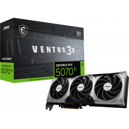 Видеокарта GeForce RTX 5070 Ti 16G VENTUS 3X OC, фото , изображение 7