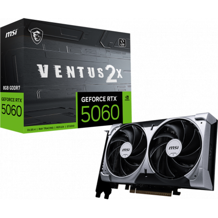 Видеокарта GeForce RTX 5060 8G VENTUS 2X, фото , изображение 5