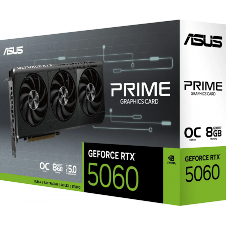 Видеокарта Asus PCI-E 5.0 PRIME-RTX5060-O8G NVIDIA GeForce RTX 5060 8Gb 128bit GDDR7 2565/28000 HDMIx1 DPx3 HDCP Ret, фото , изображение 10