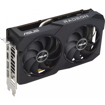 Видеокарта Asus PCI-E DUAL-RX7600-O8G-EVO AMD Radeon RX 7600 8Gb 128bit GDDR6 2280/18000 HDMIx1 DPx3 HDCP Ret, фото , изображение 6 Видеокарта Asus PCI-E DUAL-RX7600-O8G-EVO AMD Radeon RX 7600 8Gb 128bit GDDR6 2280/18000 HDMIx1 DPx3 HDCP Ret, фото , изображение 6