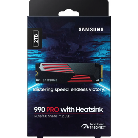 SSD Samsung 990 PRO 2Tb MZ-V9P2T0CW, фото , изображение 5
