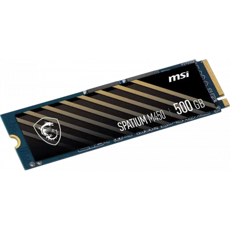 SSD накопитель MSI PCIE 4.0 NVME M.2 500GB SPATIUM M450 500GB V1, фото 