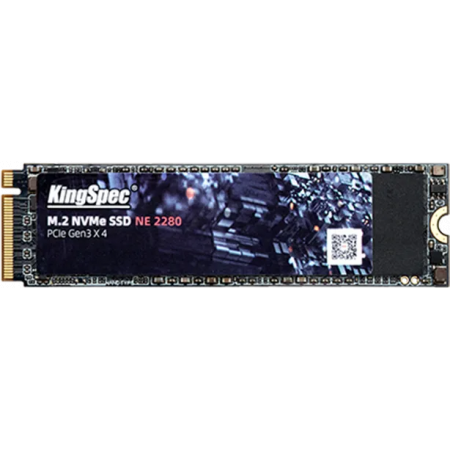 Накопитель SSD KingSpec NE-512, 512Gb, M.2 2280, PCIe 3.0 x4, NVMe, R/W 2400/1700, фото 