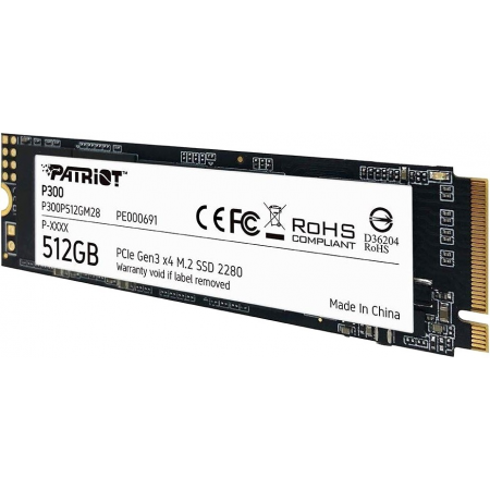 SSD Patriot P300 RTL 512Gb P300P512GM28, фото , изображение 2