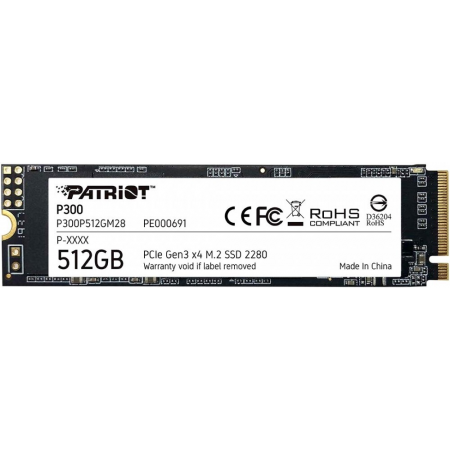 SSD Patriot P300 RTL 512Gb P300P512GM28, фото , изображение 3