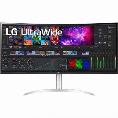 Монитор LG 40 40WP95C-W черный IPS LED 21:9 (Ultrawide) HDMI M/M матовая HAS Pivot 3000:1 300cd 178гр/178гр 5120x2160 DisplayPort FHD USB 15.2кг, фото , изображение 2