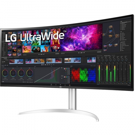 Монитор LG 40 40WP95C-W черный IPS LED 21:9 (Ultrawide) HDMI M/M матовая HAS Pivot 3000:1 300cd 178гр/178гр 5120x2160 DisplayPort FHD USB 15.2кг, фото , изображение 3