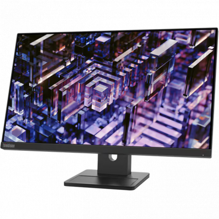 Монитор 23.8 Lenovo ThinkVision E24q-30 IPS 2560x1440, 100 Гц, 6 мс, 16:9, 300 кд/м2, 1хHDMI, 1хDP, черный, фото , изображение 3