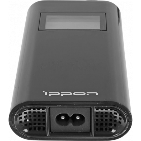 Блок питания Ippon D65U автоматический 65W 15V-19.5V 8-connectors 1.5A 1xUSB 2.1A от бытовой электросети LСD индикатор, фото , изображение 2
