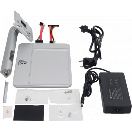 Платформа моноблока Prittec X27-Prittec H610 MB/WiFi+Bt/5M pop-up Cam/HDMI+DP/USB 3+Type C+SD/White Intel 9560 WiFi+Bt, фото , изображение 4