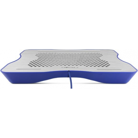 Аксессуар к ноутбуку CROWN Подставка для ноутбука CMLC-1001 silver&blue (до 15,6" , материал металл Вес 530 г Размер 331* 264*43 мм), фото , изображение 3