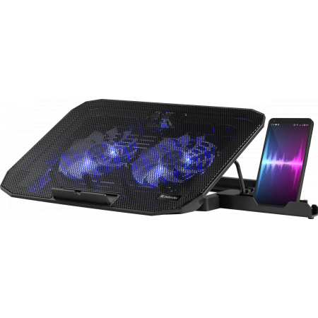 Подставка для ноутбука Defender NS-513 15.6", 2 вентилятора., фото , изображение 3