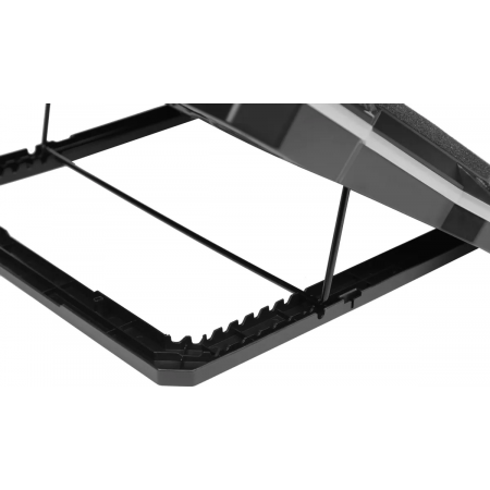 Подставка для ноутбука Digma D-NCP190-1x100RGB 19" 428x316x58мм 52дБ 2xUSB 1x 140ммFAN 1280г Fan-control металл/пластик черный, фото , изображение 6
