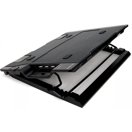 Теплоотводящая подставка Zalman ZM-NS2000 для ноутбуков 17“, размеры: 375 x 275 x 26.7 ~ 51.3 mm, интерфейс: USB2.0 x 3, USB Input x 1, вентилятор 200мм, фото , изображение 3