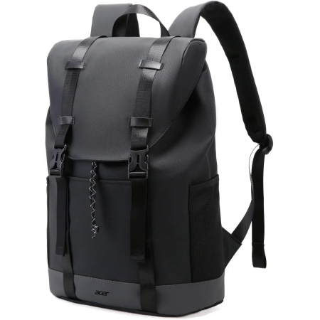 Рюкзак для ноутбука 15.6 Acer LS series OBG409 черный полиэстер (ZL.BAGEE.00S), фото , изображение 2