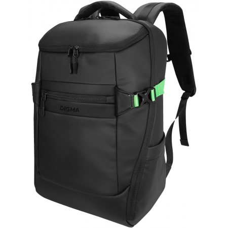 Рюкзак для ноутбука 15.6" Digma Game G1 черный полиэстер (DGBP15G1BK), фото , изображение 2