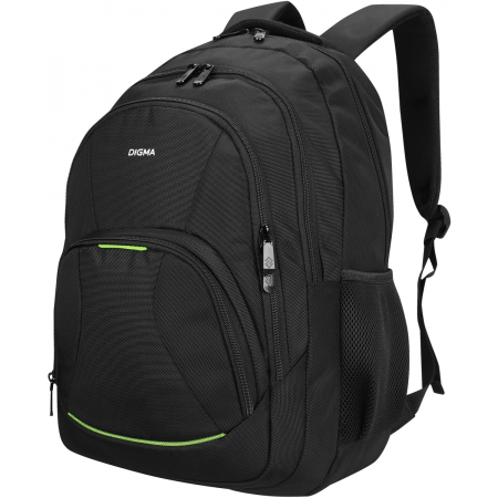Рюкзак для ноутбука 15.6" Digma Stash S1 черный полиэстер (DGBP15S1BK), фото , изображение 5