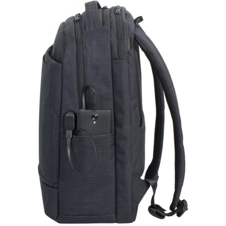 Рюкзак для ноутбука Riva 8365 Black, фото , изображение 5